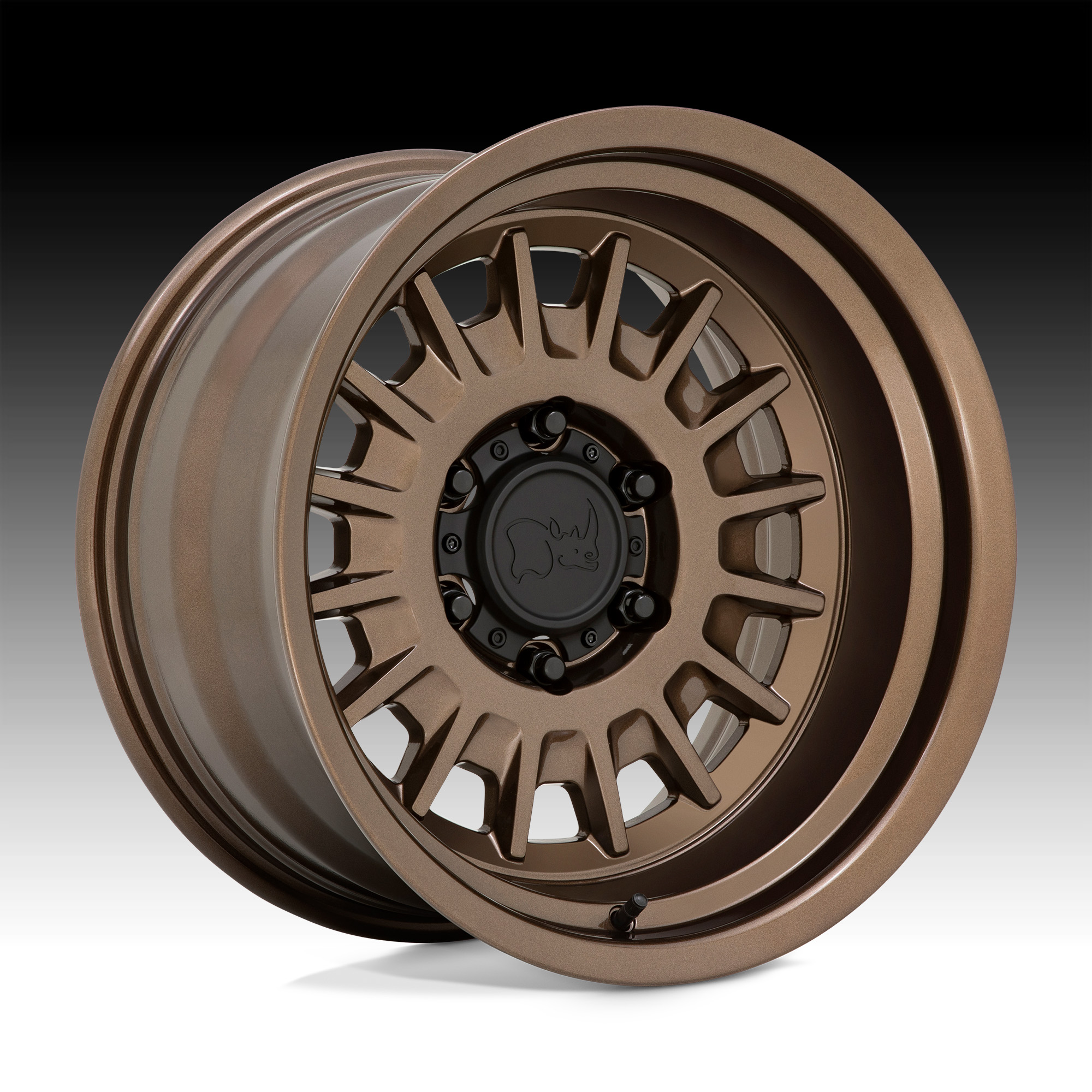 Black Rhino Aliso Gloss Bronze Custom Truck Wheels - Aliso (FFT